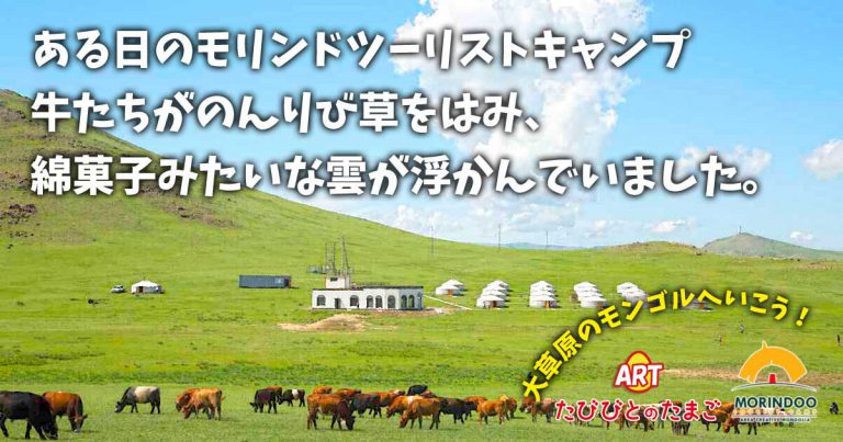 ある日のモリンドツーリストキャンプのぐるり360度